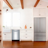 Bosch – 800 Series 24 Top Control Built-In Dishwasher with CrystalDry, Stainless Steel Tub, 3rd Rack, 42 dBa – Stainless steel