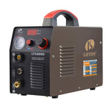Lotos LT5000D Plasma Cutter 50Amps Dual Voltage Compact Metal Cutter 110/220V AC 1/2 Clean Cut